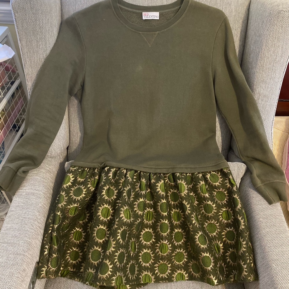 Red Valentino Cotten Dress, Made in Italy
